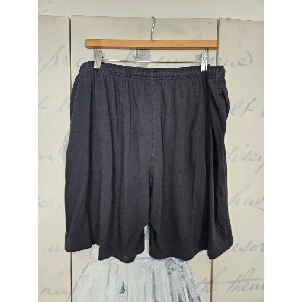 Polo Ralph Lauren Sleepwear Shorts XL Black Drawstring Cotton Blend Pony Logo